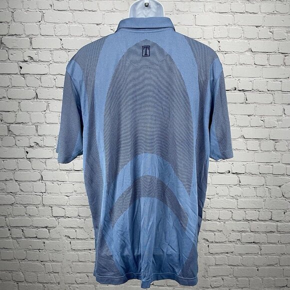 Tehama Legacy Hills Golf Club Polo Short Sleeve Blue Shirt Button Up Size 2XL - Picture 2 of 14